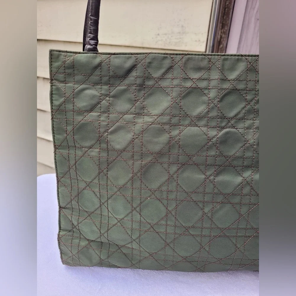 Sold❌AUTHENTIC Vintage CD Nylon Shoulder Bag - Picture 9 of 15